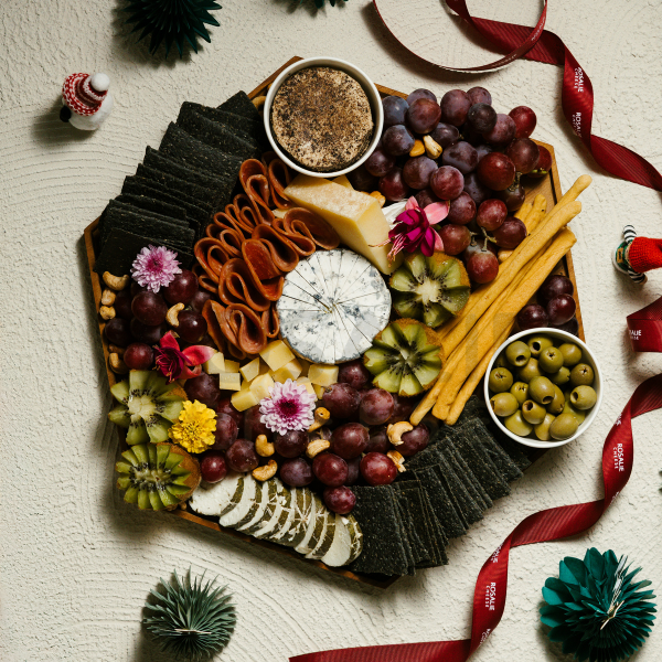 Christmas Cheese Platter