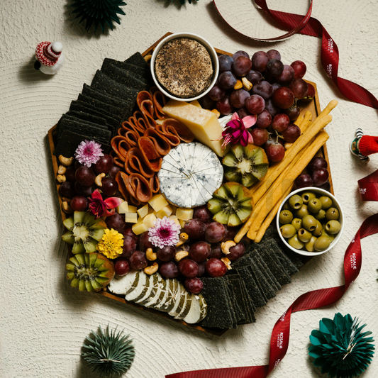 Christmas Cheese Platter