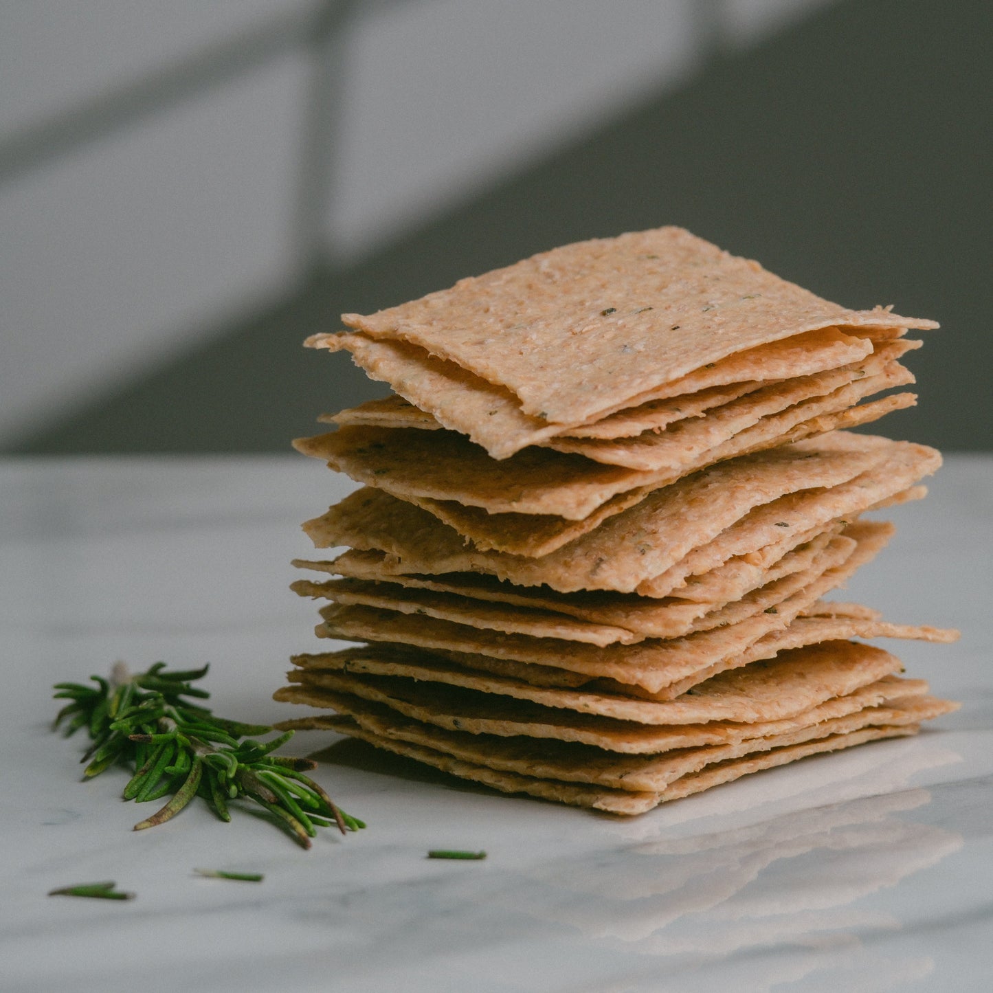 Rosemary Wheat Crackers