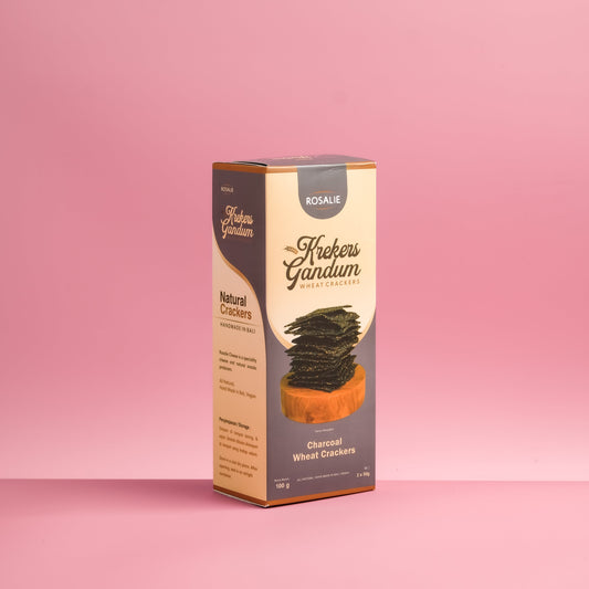 Charcoal Wheat Crackers