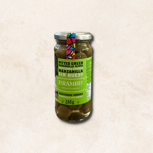 Green Pitted Olive