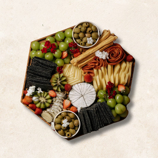 Hexagonal Cheese Platter